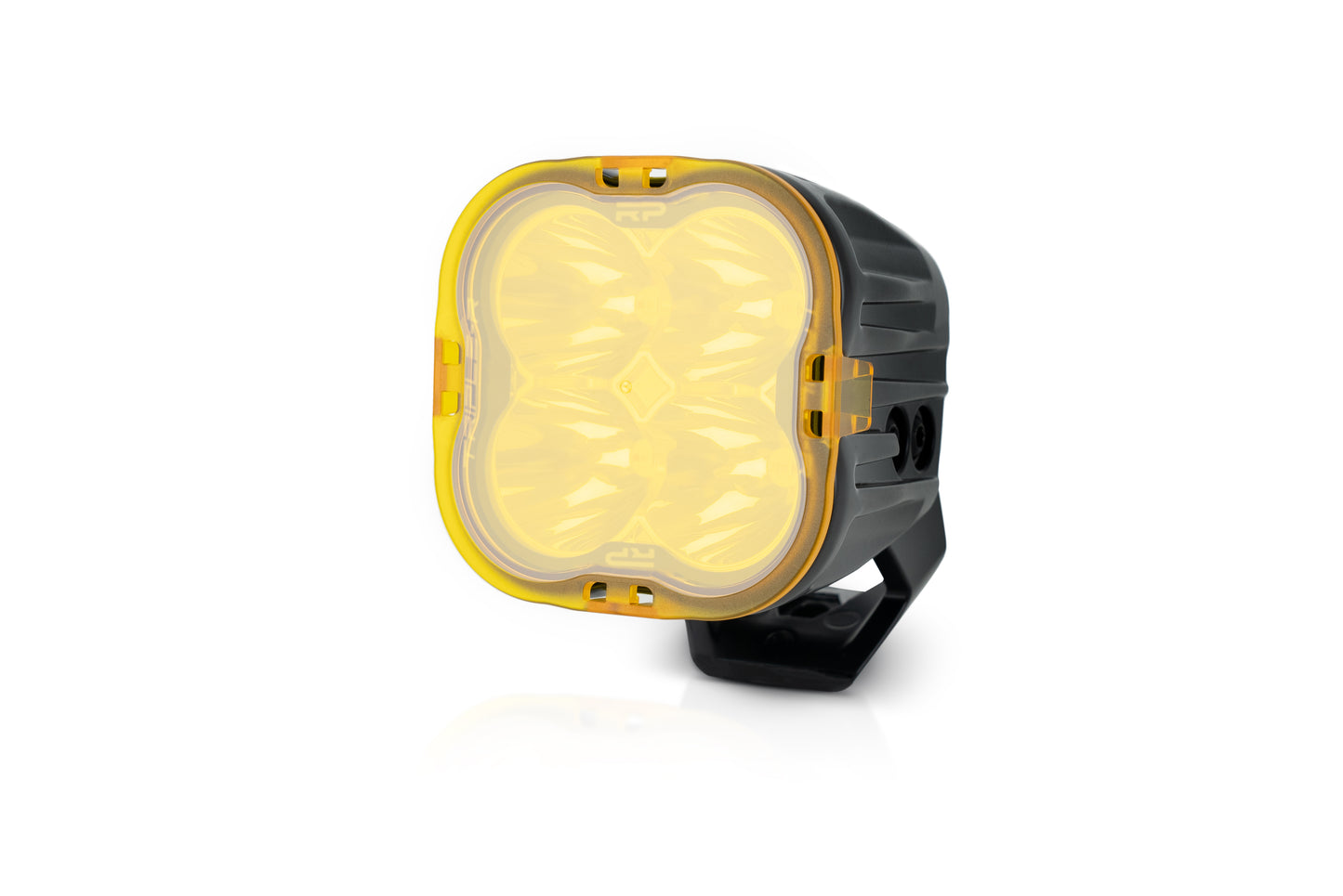 Triple-R Amber clip-on Lens Cover - compatiable with RP Series Lights - LC-RP-YLW