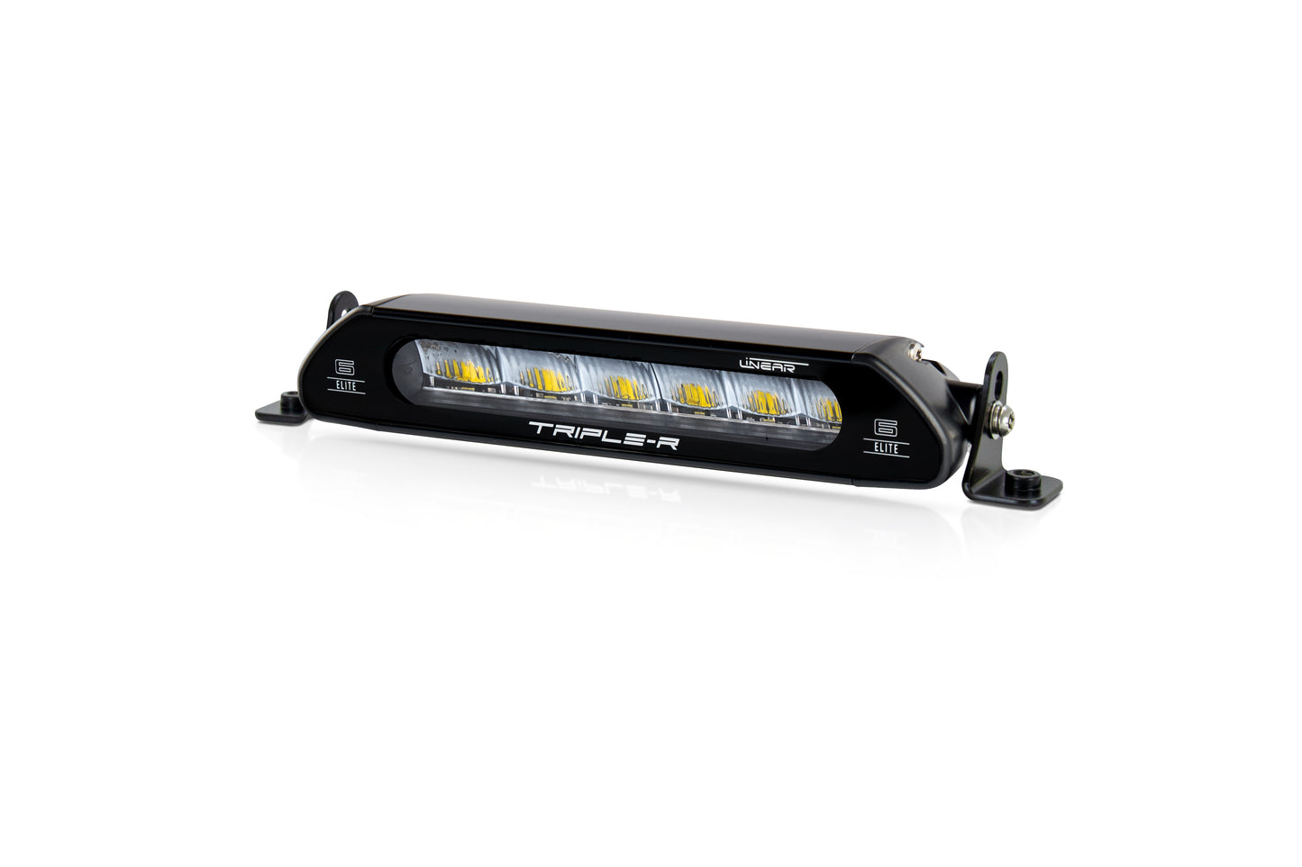 Triple-R Linear-6 Elite (Yellow) with a combination of highly efficient 3W 'premium bin' LEDs - LNR-EL-YLW-6