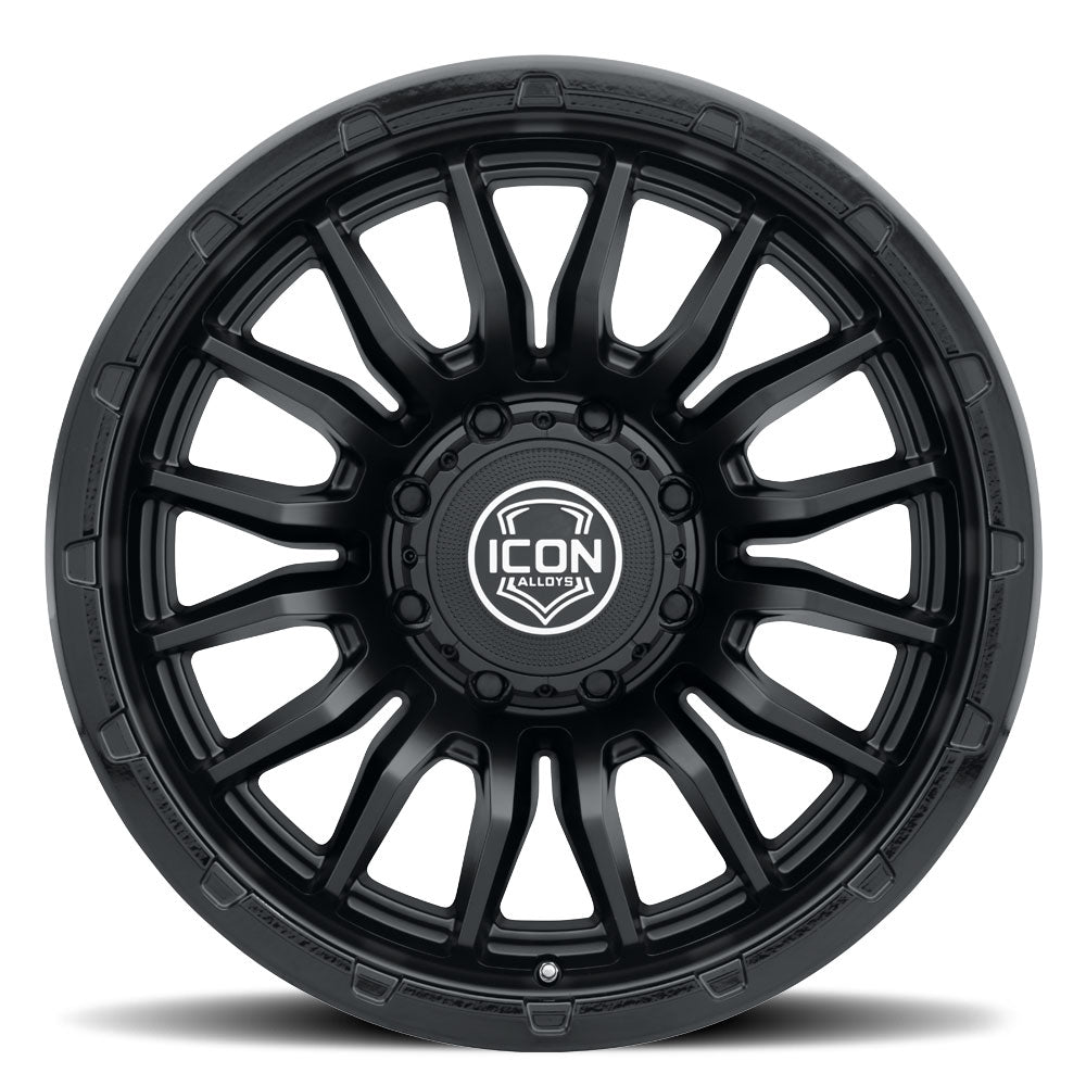 ICON Alloys Cajon, Double Black, 20 x 9 / 8 x 170, 6mm Offset, 5.25" BS