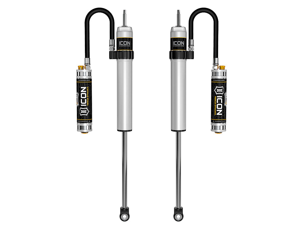 ICON 2003-12 Ram 2500/3500 HD, 4.5” Lift, Front, 2.5 VS Remote/CDCV Shocks, Pair