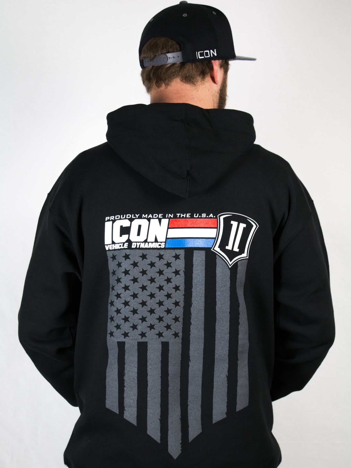 ICON GI-Logo Hoodie – Black, Small