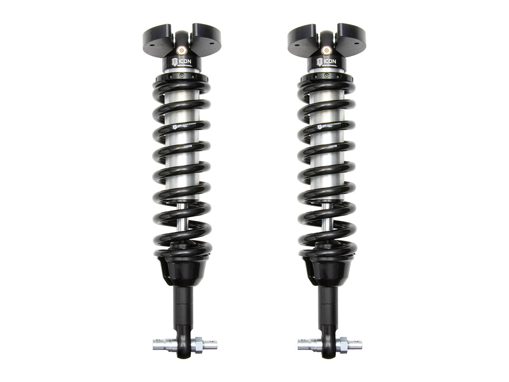 ICON 2019-2026 Chevrolet Silverado1500/GMC Sierra 1500, 1.5-3.5” Lift, Front, V.S. 2.5 Series Coilover Kit, Extended Travel, Internal Reservoir, Pair