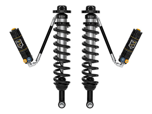 ICON 2021-2026 Ford Bronco, Front, 1.5-4” Lift, V.S. 2.5 Series Coilover Kit, Remote Reservoir w/ CDXS, Pair