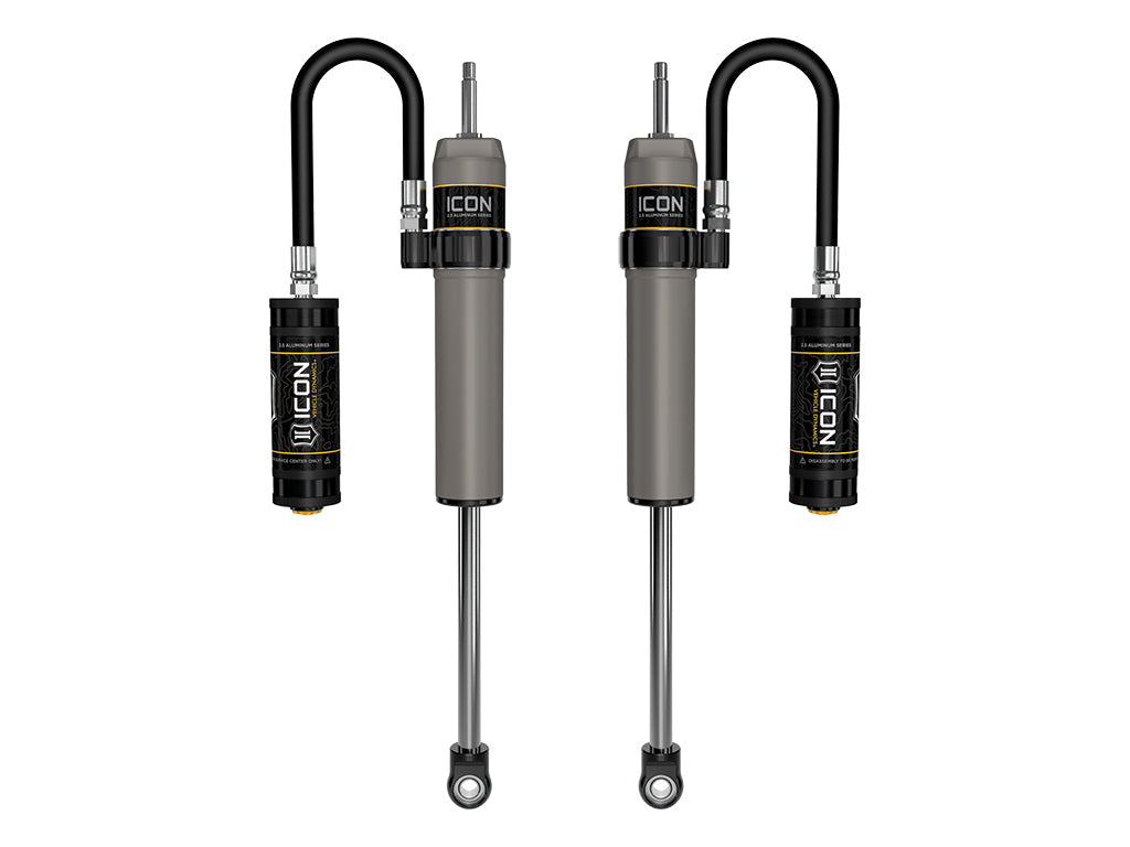 ICON 2024-2025 Toyota Land Cruiser 250 Series/2024-2026 Lexus GX550, 0-3” Lift, Rear, V.S. 2.5 Aluminum Series Shock Absorbers, Remote Reservoir, Pair
