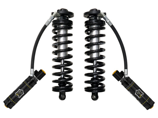 ICON 2017-2025 Ford F-250/F-350 Super Duty 4WD, 4-5.5” Lift, Front, V.S. 2.5 Series Coilover Conversion Kit, Remote Reservoir w/ CDEV