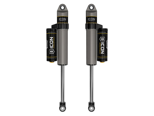 ICON 2023-2026 GMC Canyon/Chevrolet Colorado, 0-1” Lift, Rear, V.S. 2.5 Aluminum Series Shock Absorbers, Piggyback Reservoir, Pair