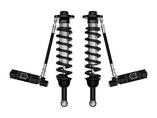 ICON 2021-2025 Ford F-150 4WD/Tremor, 3.5-4.5"/2.5-3" Lift, Front, V.S. 2.5 Series Coilovers, Remote Reservoir w/ CDEV, Pair