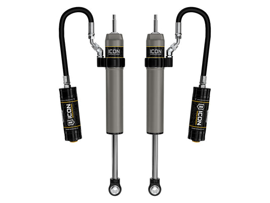ICON 2025-2026 Toyota 4Runner, 0-3” Lift, Rear, V.S. 2.5 Aluminum Series Shock Absorbers, Remote Reservoir, Pair