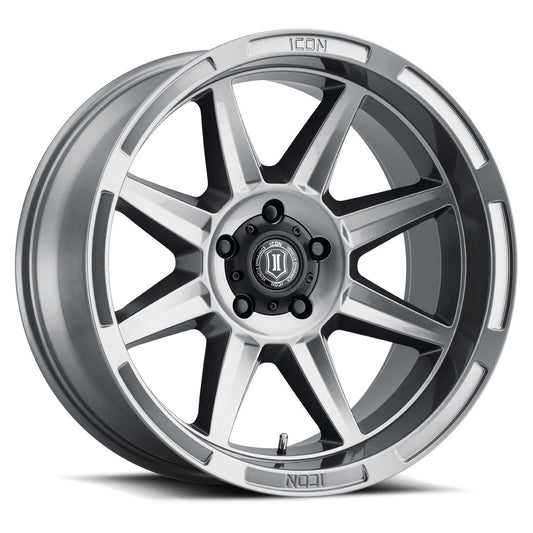 ICON Alloys Bandit, Gun Metal, 20 x 10 / 5 x 150, -24mm Offset, 4.5" BS