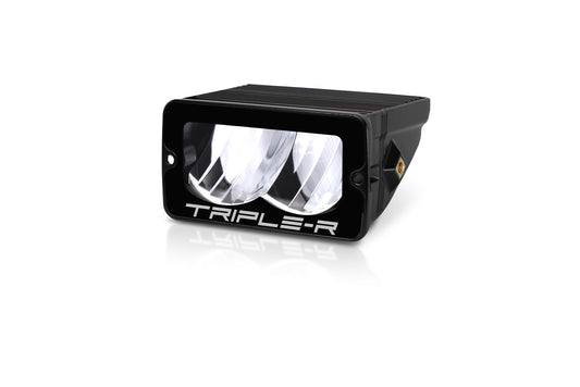 Triple-R Carbon-2 Spot LED Light with a combination of high intensity 'matrix' LEDs - 00C2-SPOT-US-G3-SFIX