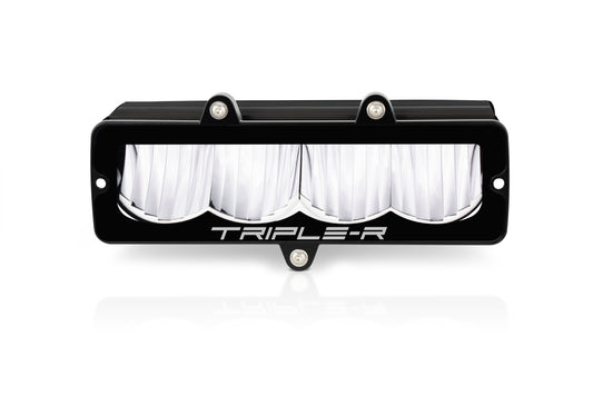 Triple-R Carbon-4 Drive LED Light with a combination of high intensity 'matrix' LEDs - 00C4-DRIVE-US-G3-SFIX