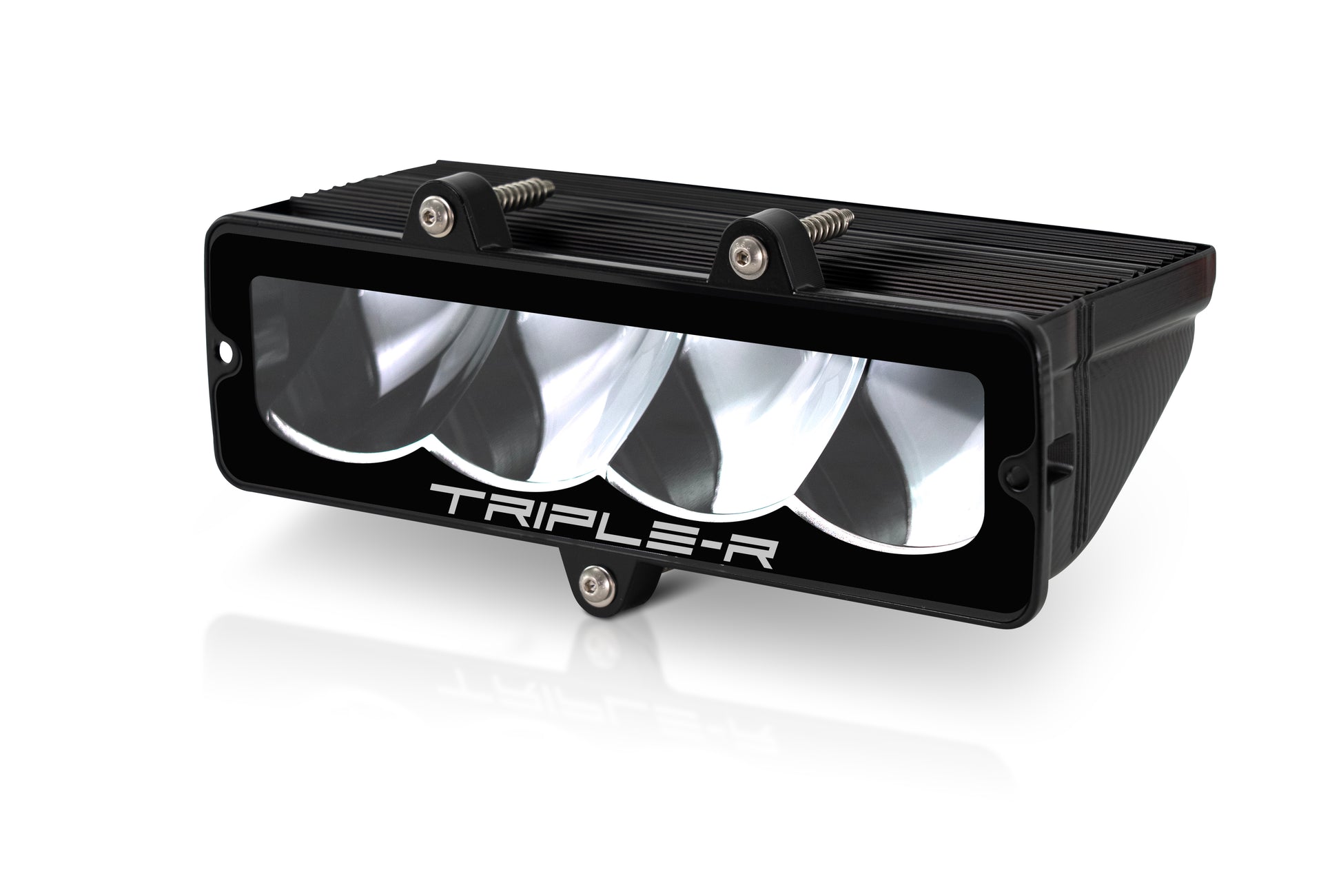 Triple-R Carbon-4 Spot LED Light with a combination of high intensity 'matrix' LEDs - 00C4-SPOT-US-G3-SFIX