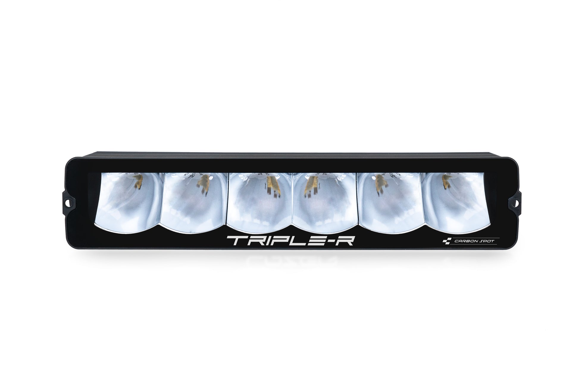 Triple-R Carbon-6 spot LED Light with a combination of high intensity 'matrix' LEDs - 00C6-SPOT-US-G3