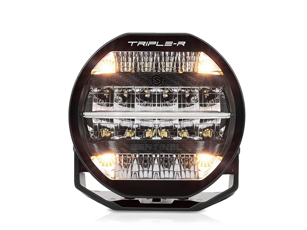Triple-R Sentinel 9'' (with Backlight) with a combination of 20 premium 'bin' LEDs - 0S9-US-PL-WM