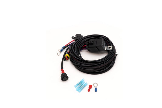 Triple-R Single-Lamp Harness Kit - Long (2-Pin, Superseal, 12V) - 1L-LP-300