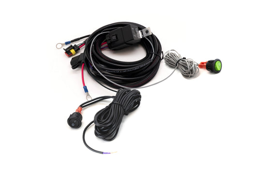 Triple-R Single-Lamp Wiring Kit with Momentary Switch (3-Pin, Superseal, 12V) - 1L-LP-EP-120