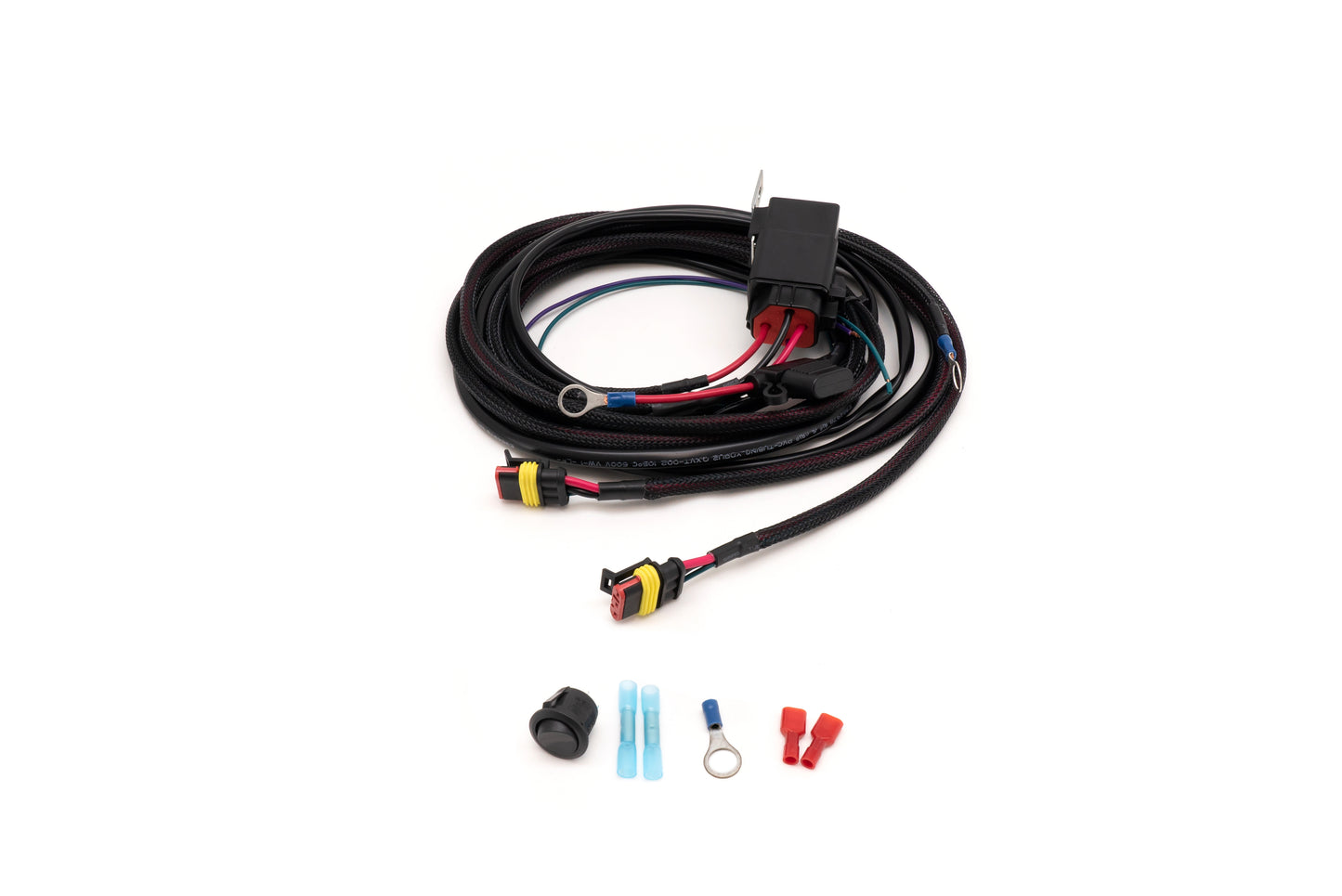 Triple-R Two-Lamp Wiring Kit - Mid Power (3-Pin, Superseal, 12V) - 2L-MP-PL-120