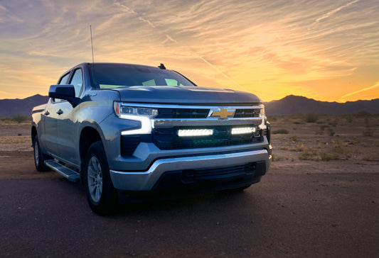 Triple-R Chevrolet Silverado 1500 LT Grille Kit with LR-1000 - GK-USCS1500-01K