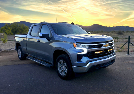 Triple-R Chevrolet Silverado 1500 LT Grille Kit with LR-1000 Elite i-LBA - GK-USCS1500-ILBA-01K