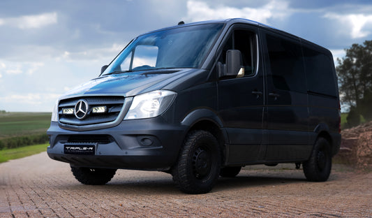 Triple-R Mercedes Sprinter Grille Kit with LR-750 - GK-USMSP-02K