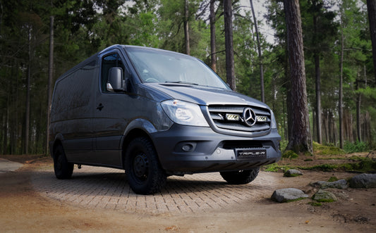Triple-R Mercedes Sprinter Grille Kit with LR-750 Elite - GK-USMSP-ELITE-02K