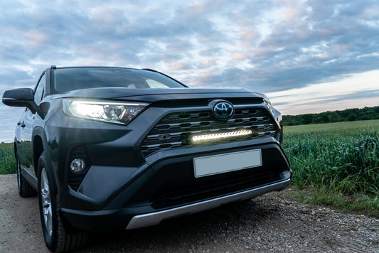 Triple-R Toyota Rav4 Hybrid Grille Kit with Linear-18 Elite i-LBA - GK-USRAV4-LBA-01K