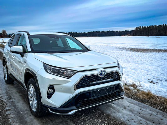 Triple-R Toyota Rav4 Hybrid Plug-In Grille Kit with Linear-18 i-LBA - GK-USRAV4-LBA-02K