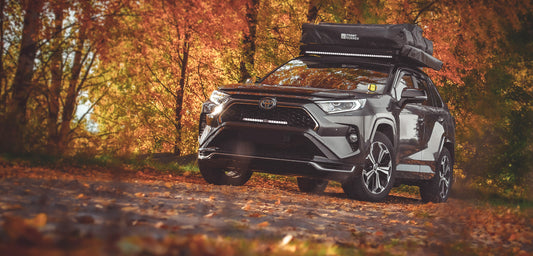 Triple-R Toyota Rav4 Hybrid Plug-In Grille Kit with Linear-18 Elite+ - GK-USRAV4-PLUS-02K