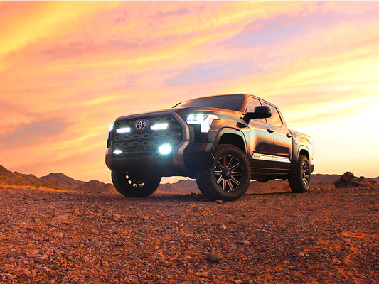 Triple-R Toyota Tundra Platinum Grille Kit with LR-850 - GK-USTUN-01K