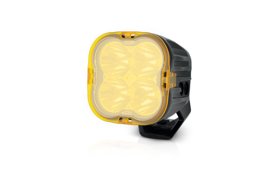 Triple-R Amber clip-on Lens Cover - compatiable with RP Series Lights - LC-RP-YLW