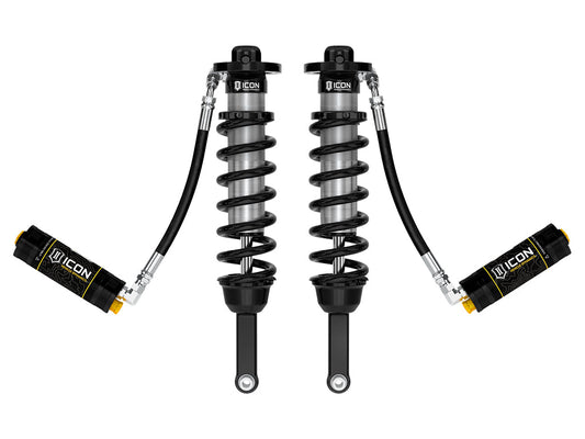 ICON 2005-2023 Toyota Tacoma, 0-3.5"/0-2.75" Lift, Front, V.S. 2.5 Series Coilover Kit, Extended Travel, Remote Reservoir w/ CDCV, Pair