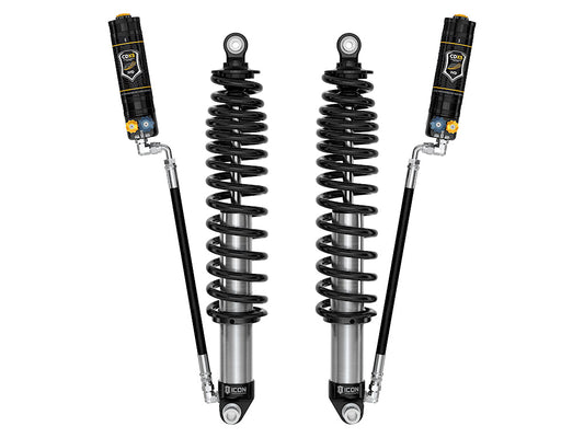 ICON 2021-2026 Ford Bronco, Rear, 1.25-3” Lift, V.S. 2.5 Series Coilover Kit, Remote Reservoir w/ CDXS, Heavy Rate Springs, Pair