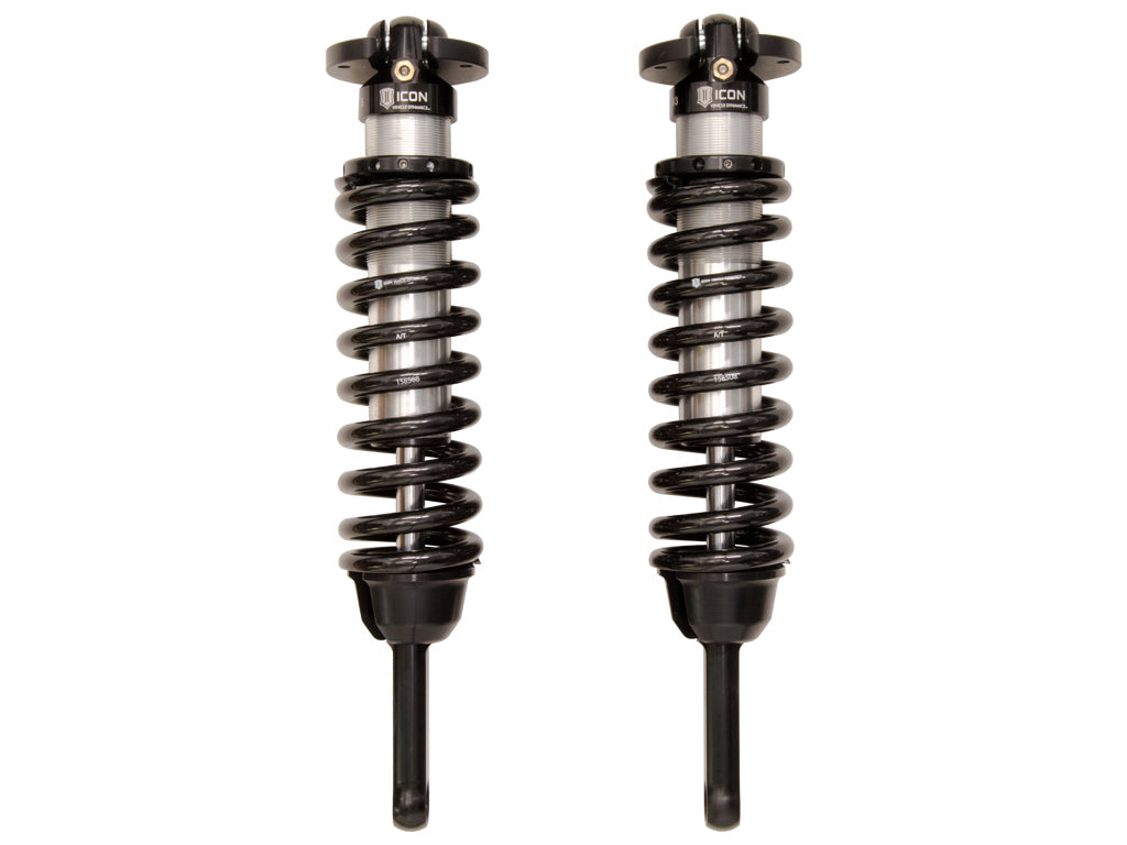 ICON 2005-2023 Toyota Tacoma, 0-3.5"/0-2.75" Lift, Front, V.S. 2.5 Series Coilover Kit, Extended Travel, Internal Reservoir, Pair