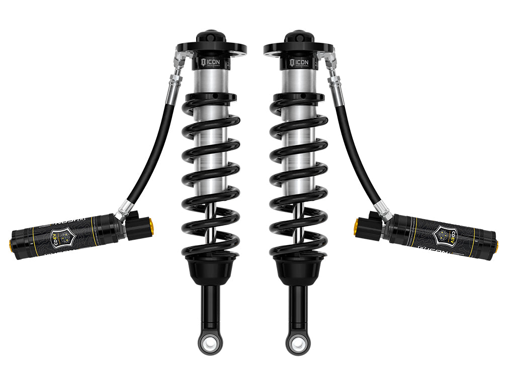 ICON 2022-2026 Toyota Tundra, 5-6" Lift, Front, V.S. 2.5 Series Coilover Kit, Remote Reservoir w/ CDEV, Pair