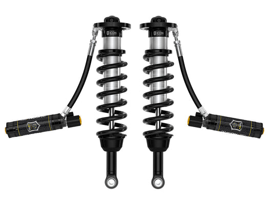 ICON 2022-2026 Toyota Tundra, 5-6" Lift, Front, V.S. 2.5 Series Coilover Kit, Remote Reservoir w/ CDEV, Pair