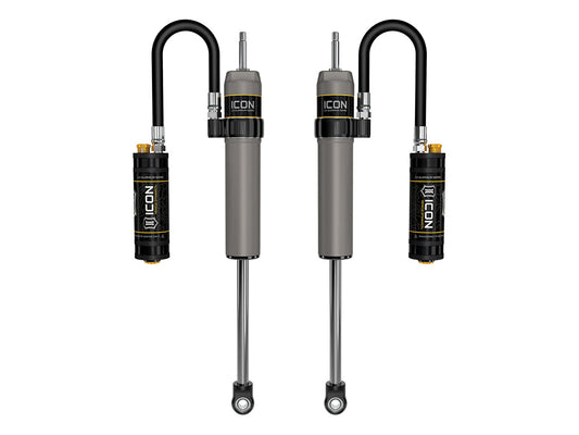 ICON 2024-2025 Toyota Land Cruiser 250 Series/2024-2026 Lexus GX550, 0-3” Lift, Rear, V.S. 2.5 Aluminum Series Shock Absorbers, Remote Reservoir w/ CDCV, Pair