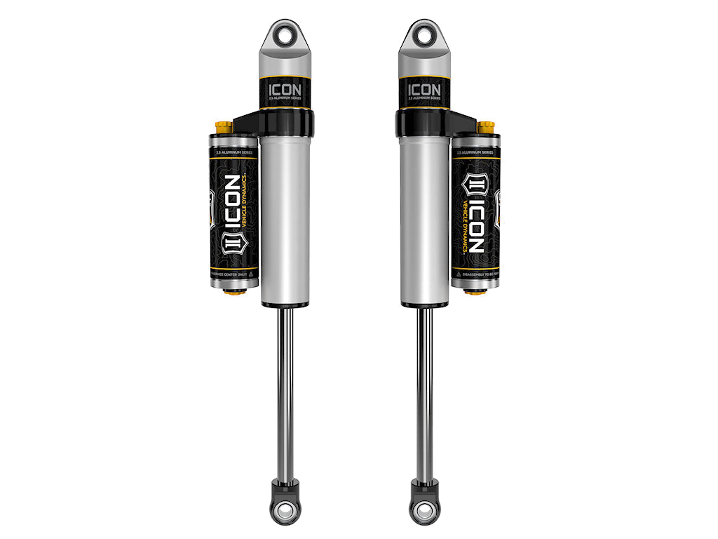 ICON 2016-2023 Nissan Titan XD 0-1.5" Lift, Rear 2.5 VS Piggyback Reservoir/CDCV Shocks, Pair