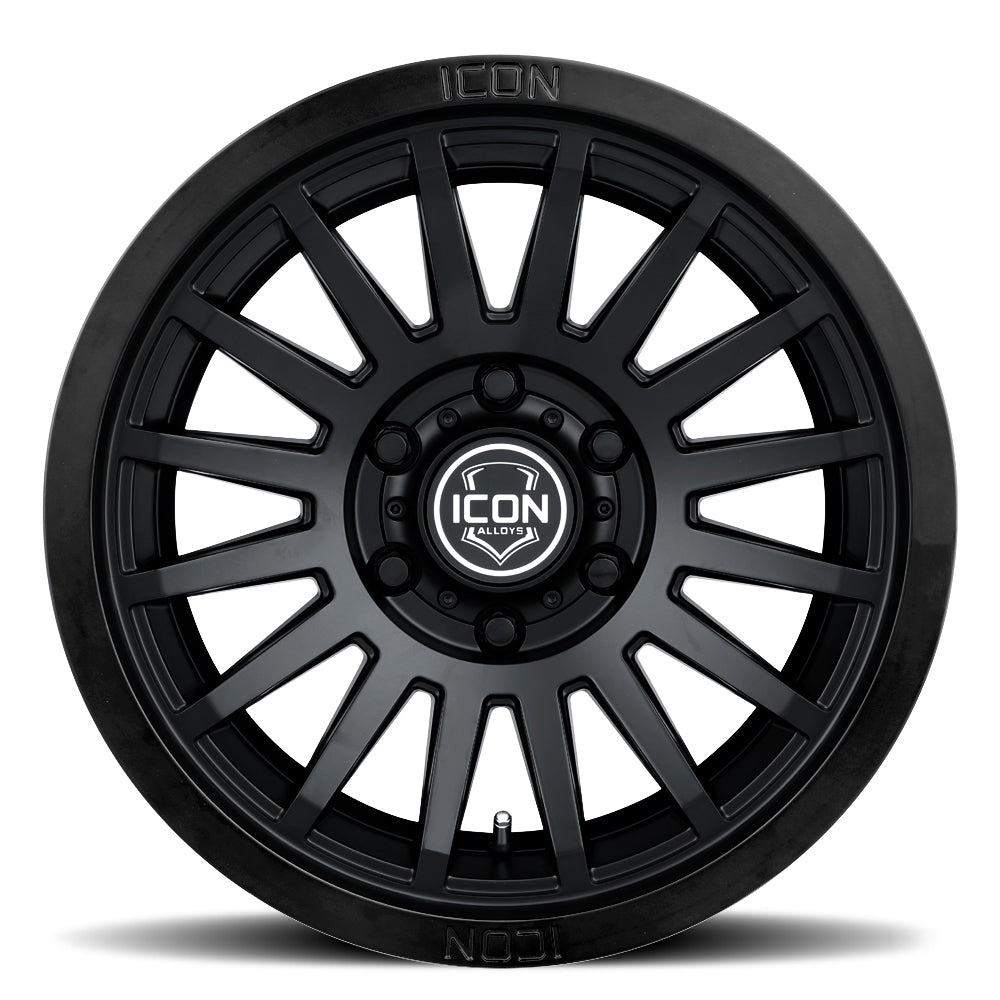 ICON Alloys Recon SLX, Gloss Black, 17 x 8.5 / 6 x 5.5, 25mm Offset, 5.75" BS