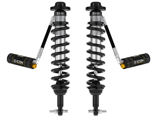 ICON 2021-2026 Ford Bronco, Front, 1.5-4” Lift, V.S. 2.5 Series Coilover Kit, Remote Reservoir w/ CDCV, Pair