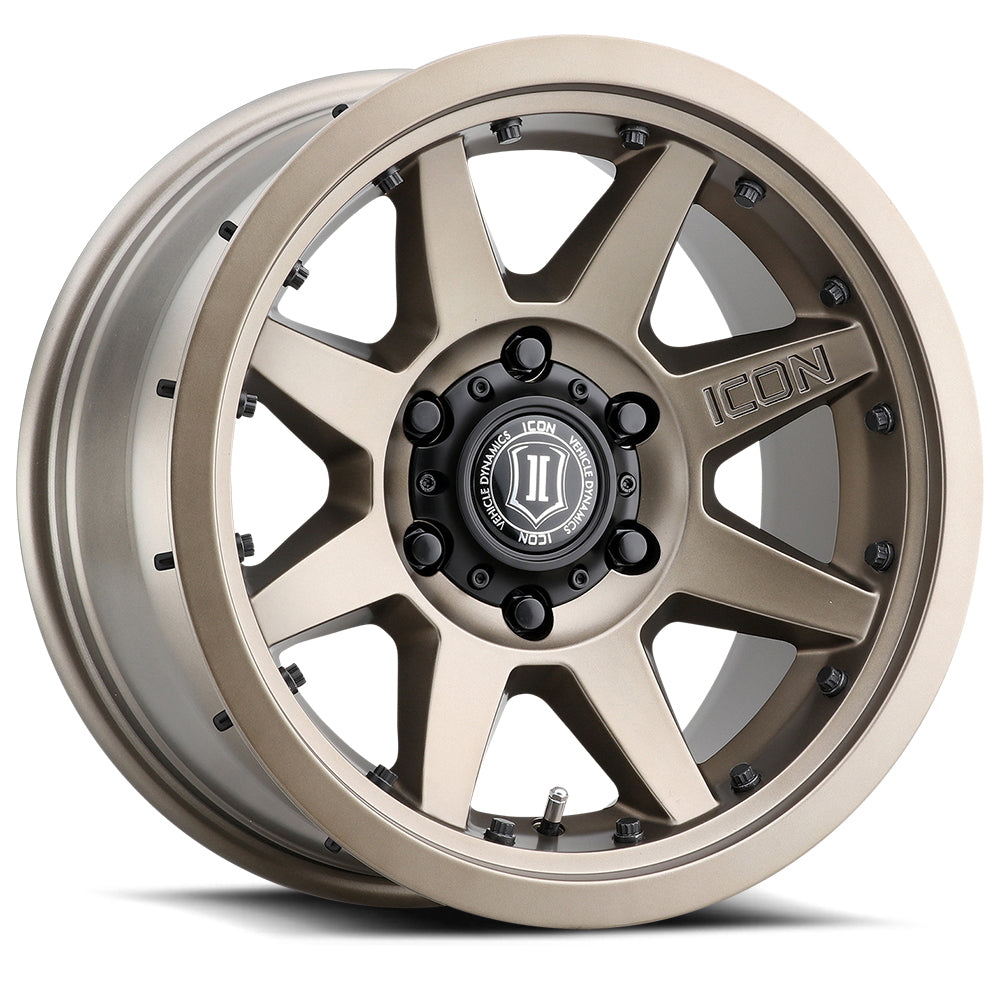 ICON Alloys Rebound Pro, Bronze, 17 x 8.5 / 5 x 150, 25mm Offset, 5.75" BS