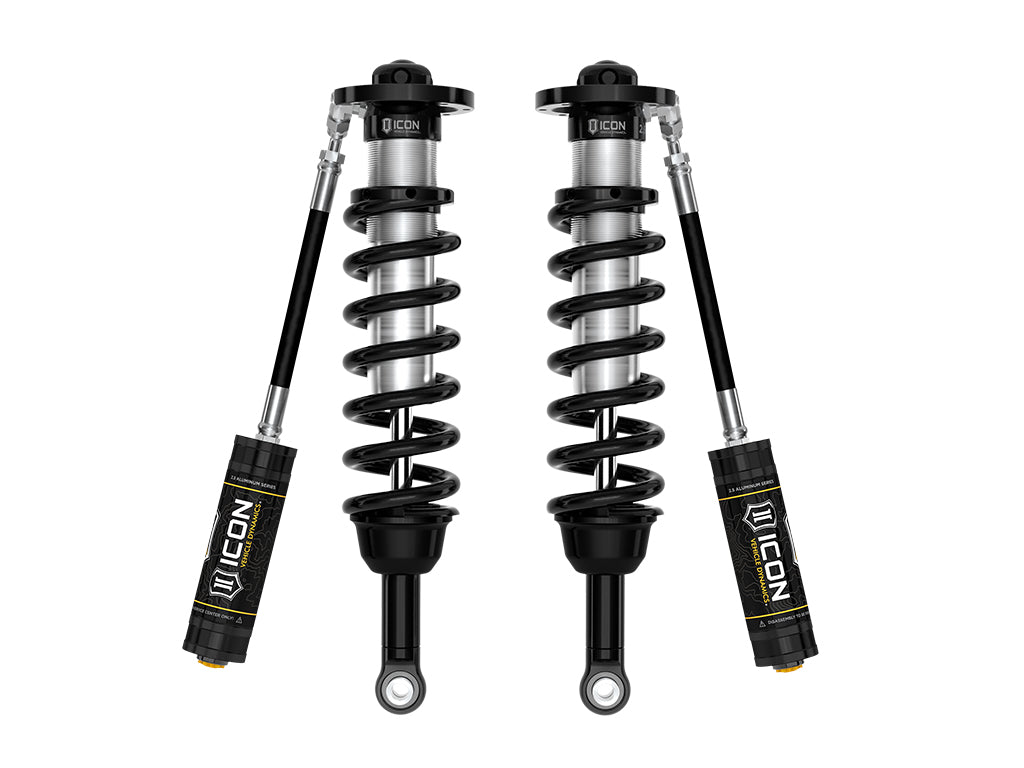 ICON 2022-2026 Toyota Tundra, 5-6" Lift, Front, V.S. 2.5 Series Coilover Kit, Remote Reservoir, Pair
