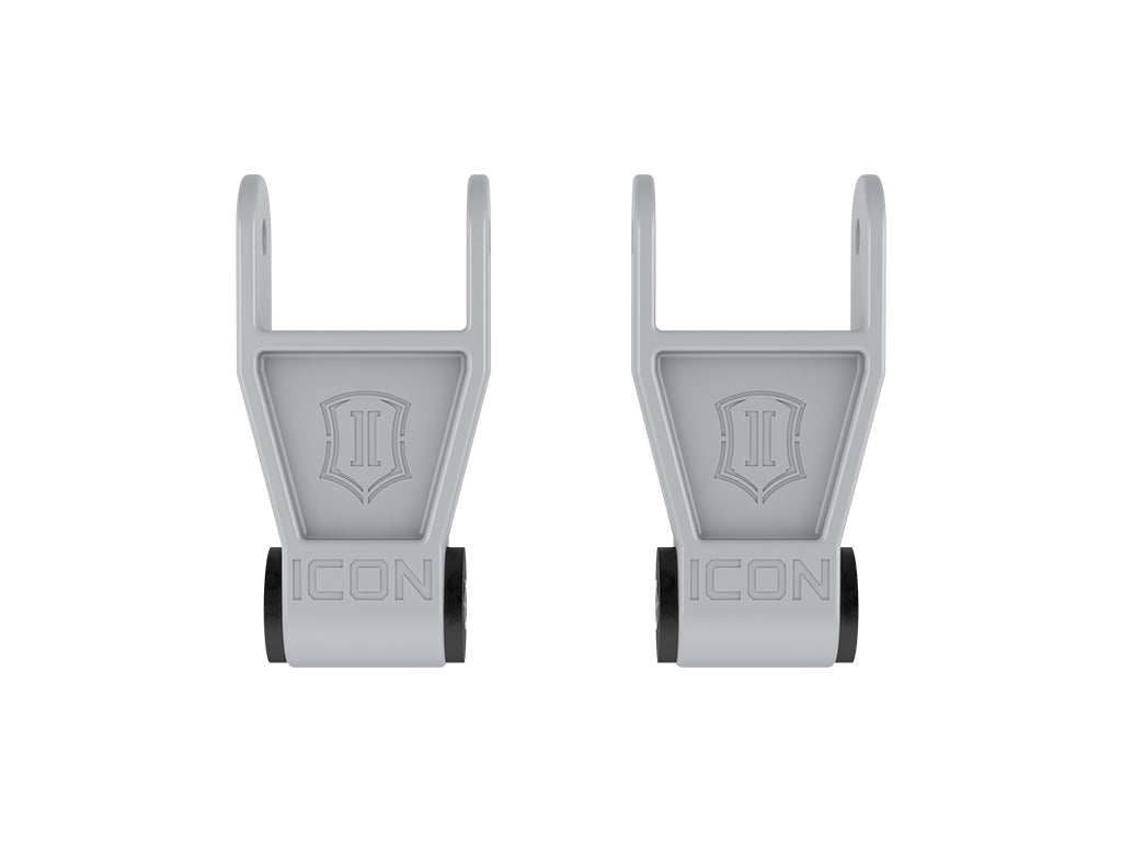 ICON 2010-2025 Ford F-150, 1" Lowering Shackle Kit