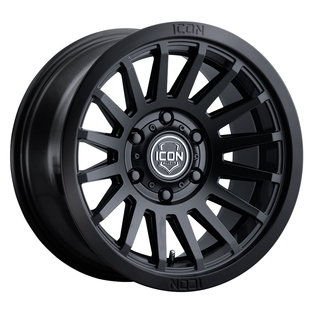ICON Alloys Recon SLX, Gloss Black, 17 x 8.5 / 6 x 5.5, 25mm Offset, 5.75" BS
