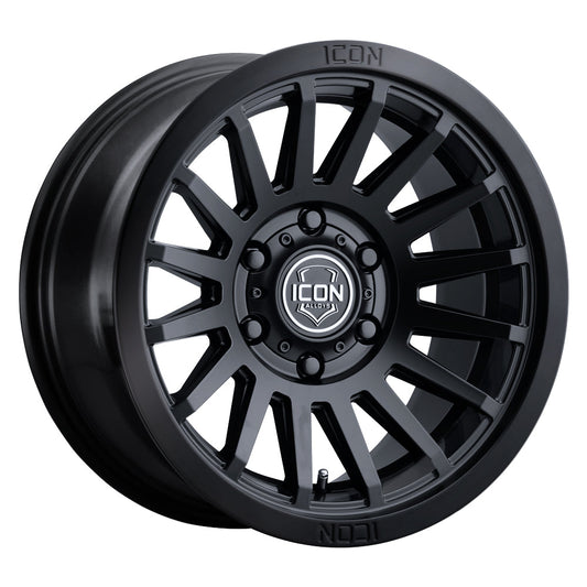 ICON Alloys Recon SLX, Gloss Black, 17 x 8.5 / 6 x 5.5, 25mm Offset, 5.75" BS
