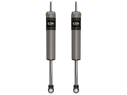 ICON 2023-2025 Ford F-250/F-350 Super Duty 4WD, 4.5” Lift, Front, V.S. 2.5 Aluminum Series Shock Absorbers, Internal Reservoir, Pair