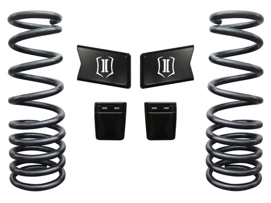 ICON 2003-12 Ram 2500/3500 HD 4WD, 2.5” Lift, Front, Dual Rate Coil Spring Kit