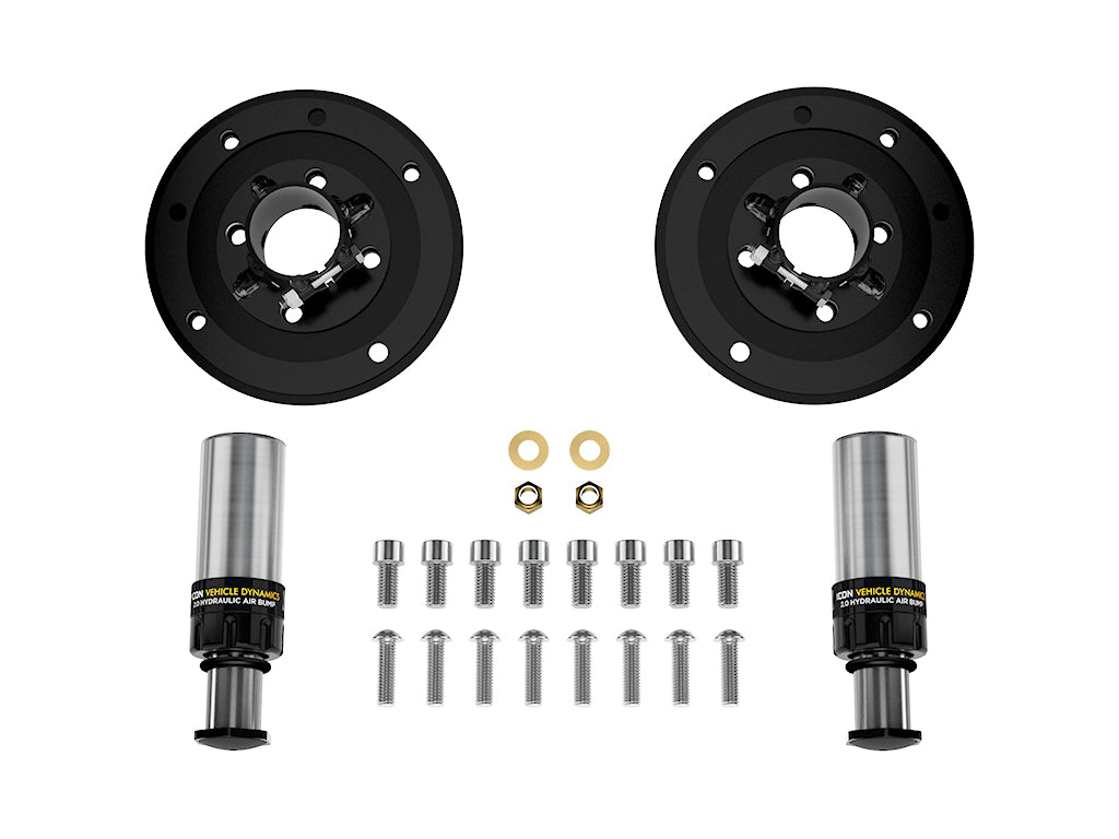 ICON 2024-2025 Toyota Tacoma, Rear, 2.0" Hydraulic Bump Stop Kit, 1.75" Travel