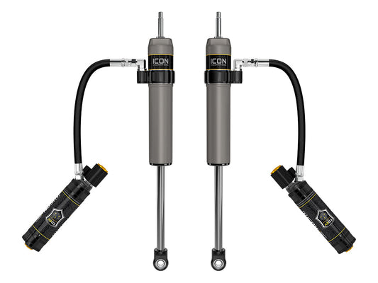 ICON 2022-2026 Toyota Tundra 0-1.5” Lift/2023-2025 Sequoia 0-4" Lift, Rear, V.S. 2.5 Aluminum Series Shock Absorbers, Remote Reservoir w/ CDEV, Pair