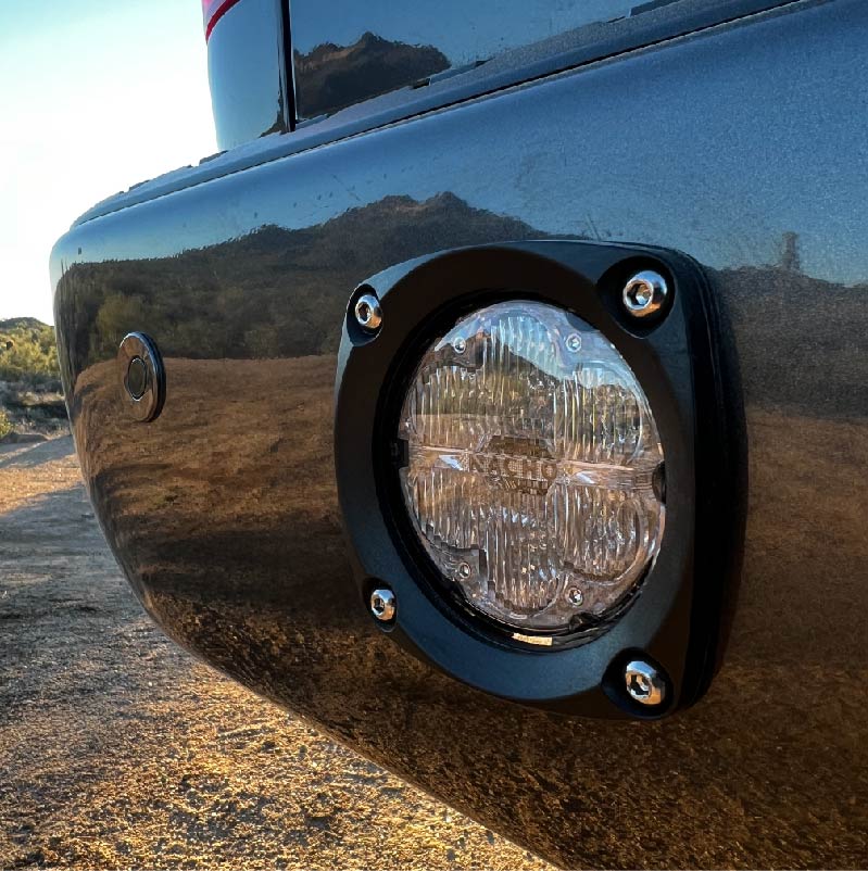 NACHO Quatro Flush Mount - Pair - Fits Any Model Quatro - Not sold with Lights