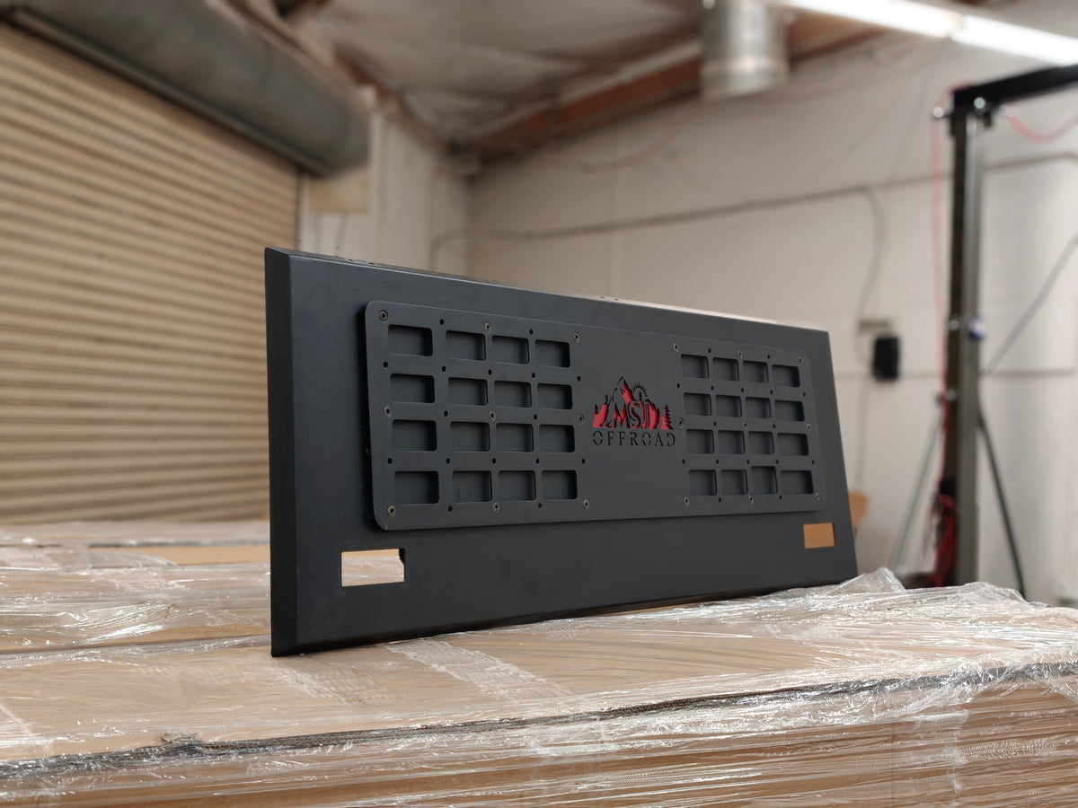 Side door with molle 